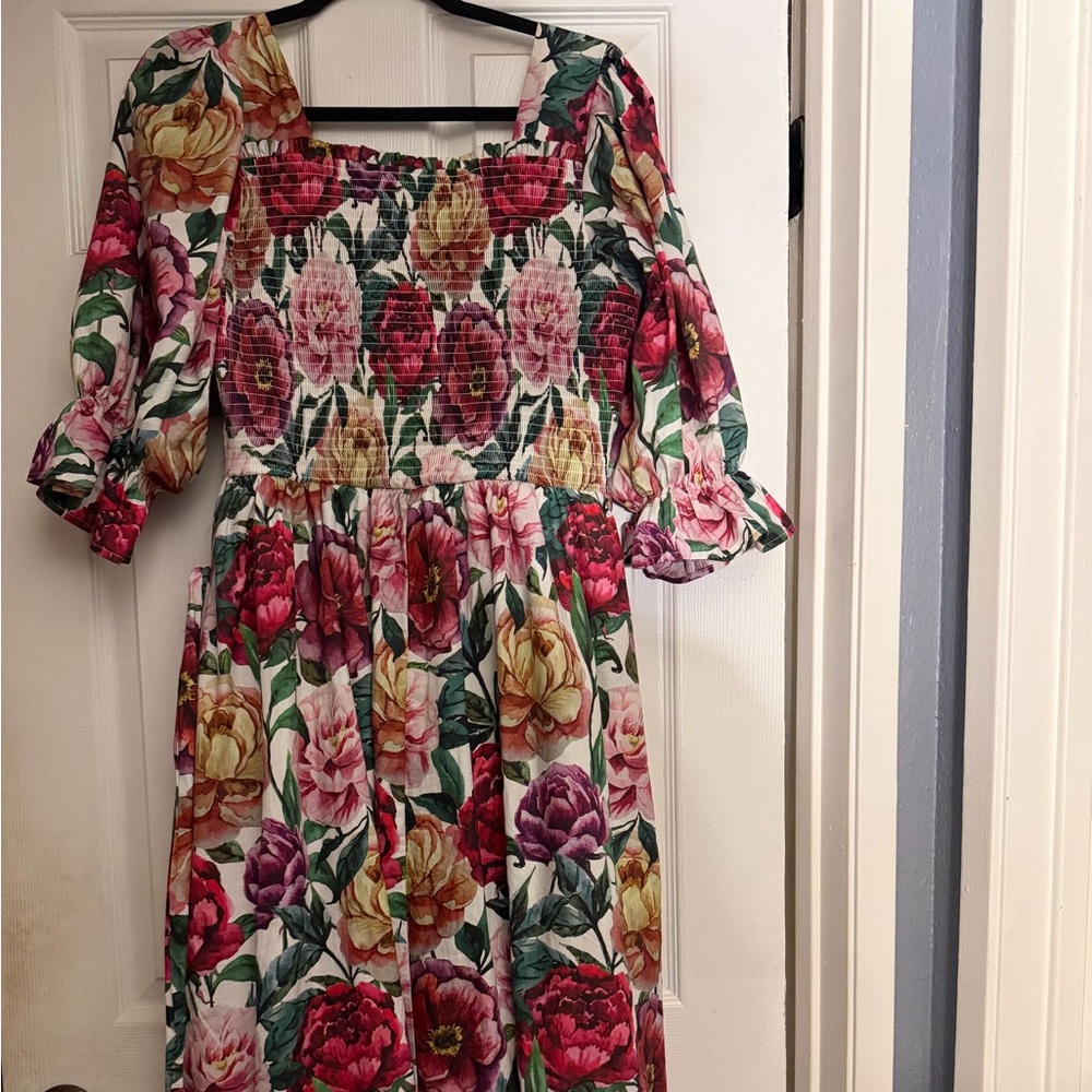 Floral Midi Dress